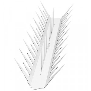 Пластиковые противоприсадные шипы от птиц "SITITEK Барьер 3П" (30 см, 40 шипов, 3 ряда) для самостоятельной сборки