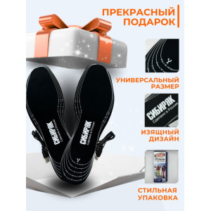 USB Стельки с подогревом "Сибиряк-2023", р.L (38-46)