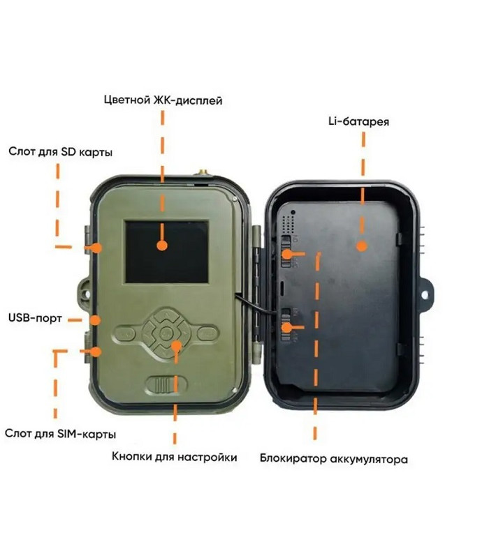 Фотоловушка Suntek Филин HC-940 LTE-Pro-Li-4K
