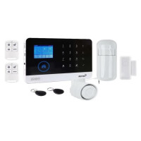 Беспроводная GSM/Wi-Fi сигнализация TUYA "SmartСтраж Око+" для дома и квартиры (2 канала оповещения, поддержка RFID карт, удобное приложение)