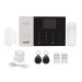 Беспроводная GSM/Wi-Fi сигнализация TUYA "SmartСтраж ШЕРИФ-GSM" для дачи и квартиры (2 канала оповещения, RFID-брелки, аккумулятор, проводные зоны)