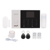 Беспроводная GSM/Wi-Fi сигнализация TUYA "SmartСтраж ШЕРИФ-GSM" для дачи и квартиры (2 канала оповещения, RFID-брелки, аккумулятор, проводные зоны)