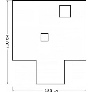 Автоодеяло для двигателя "Автотепло №17", 185x210 см (КАМАЗ до Евро4)