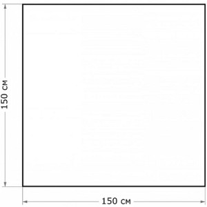 Автоодеяло для двигателя "Автотепло №31", 150x150 см (малотоннажные 3т, 5т)
