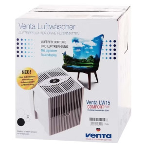 Увлажнитель-мойка воздуха Venta Comfort Plus LW15, белый