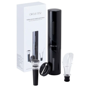 Набор для вина 4 в 1 Xiaomi Circle Joy Electric Wine opener GIFT SET