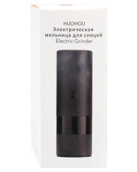 Мельница электрическая для специй Xiaomi HuoHou Electric Pepper Grinder (питание от батареек) чёрная