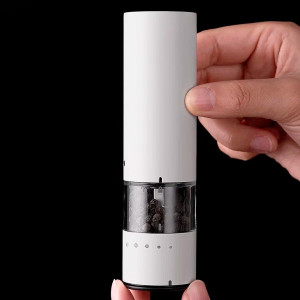 Набор мини-мельниц для специй Xiaomi HuoHou Electric Mini Grinder Rechargable HU0278 RUS с аккумулятором и деревянной подставкой