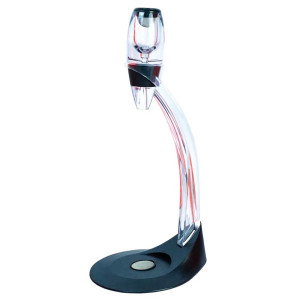 Аэратор для вина Xiaomi Kitchen Joy Wine Aerator KJ-VT01HSL Black с подставкой и светодиодной подcветкой