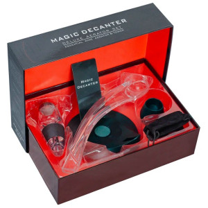 Аэратор для вина Xiaomi Kitchen Joy Wine Aerator KJ-VT01HSL Black с подставкой и светодиодной подcветкой