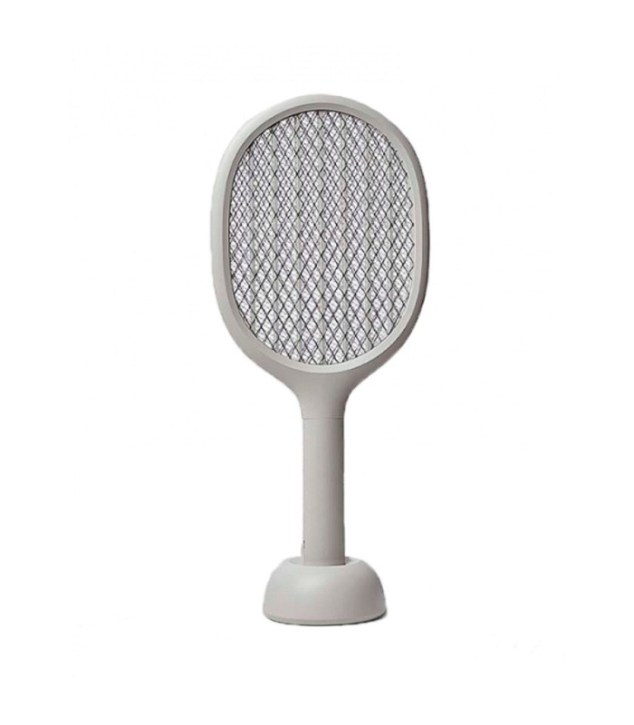 Мухобойка электрическая 2 в 1 Xiaomi SOLOVE Electric Mosquito Swatter (P1 Grey RUS) с режимом электрической ловушки