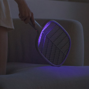 Мухобойка электрическая 2 в 1 Xiaomi SOLOVE Electric Mosquito Swatter (P2+ Black RUS) с режимом электрической ловушки