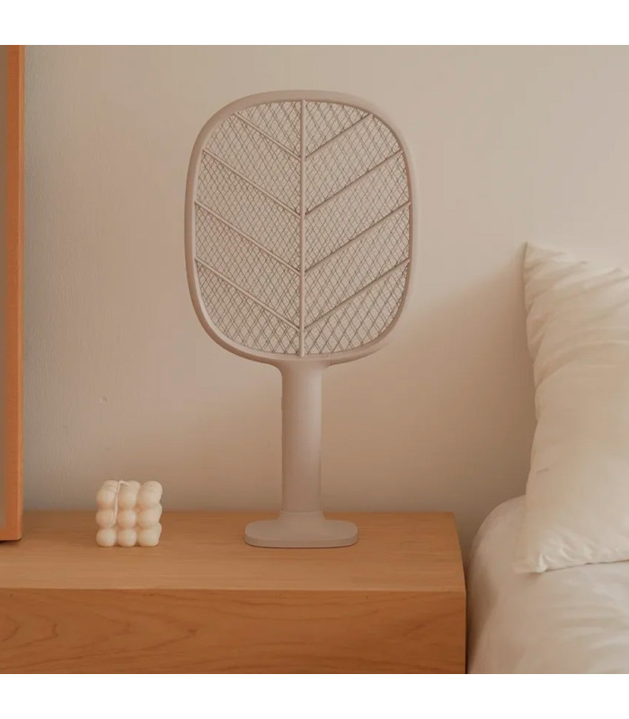 Мухобойка электрическая 2 в 1 Xiaomi SOLOVE Electric Mosquito Swatter (P2+ Grey RUS) с режимом электрической ловушки