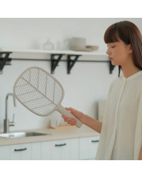 Мухобойка электрическая 2 в 1 Xiaomi SOLOVE Electric Mosquito Swatter (P2+ Grey RUS) с режимом электрической ловушки