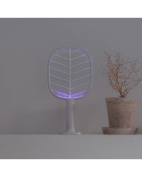 Мухобойка электрическая 2 в 1 Xiaomi SOLOVE Electric Mosquito Swatter (P2+ Grey RUS) с режимом электрической ловушки