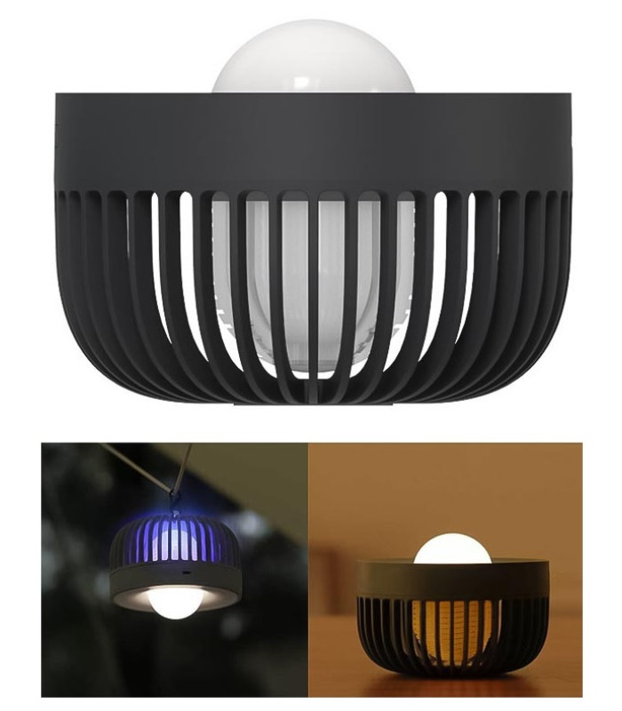 Антимоскитная лампа 3 в 1 Xiaomi SOLOVE Mosquito Lamp (002D Black RUS)