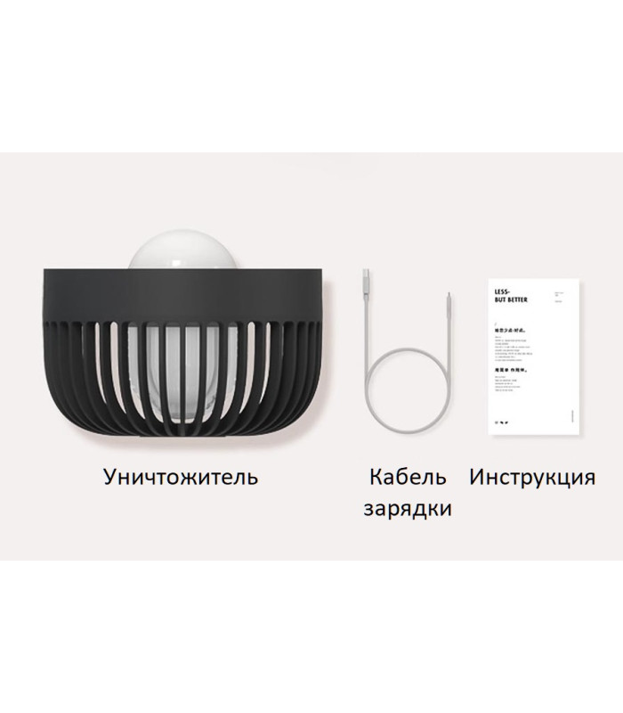 Антимоскитная лампа 3 в 1 Xiaomi SOLOVE Mosquito Lamp (002D Black RUS)