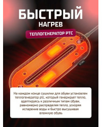 Сушилка для обуви Xiaomi Sothing Zero Shoes Dryer DSHJ-S-1904D RUS Purple
