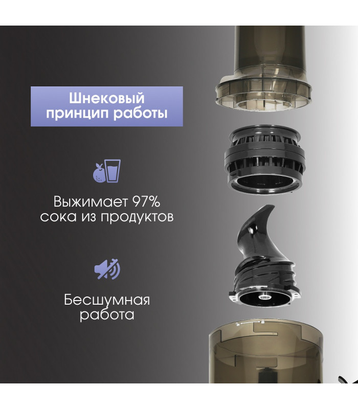 Соковыжималка Zigmund & Shtain ESJ-771 шнековая