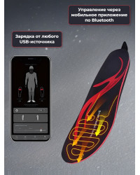 Стельки с подогревом Dr.Warm Bluetooth, р.S (35-37)