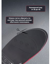 Стельки с подогревом Dr.Warm Bluetooth, р.S (35-37)