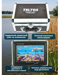 Видеокамера для рыбалки Teltos Кейс+DVR 15 м