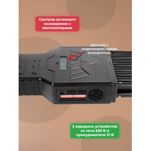 Мультичастотный мобильный подавитель «Терминатор 35-5G (16х12)»