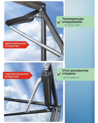 Термопривод для теплиц "Урожай" Термопатрон ТП-1 (до 100 кг., обслуживаемый)