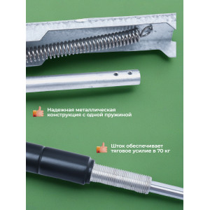 Комплект: Термоприводы для теплиц "Богатырь-1" - 4 шт.