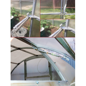 Термопривод для теплиц "Богатырь-Д" с доводчиком