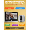 Беспроводной видеоглазок TUYA Wi-Fi "iHome SW1-Tuya" с записью на SD карту и датчиком движения