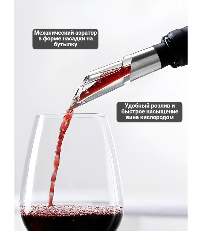 Набор для вина и пива 7 в 1 Xiaomi Circle Joy Electric Wine and Beer accessories GIFT SET