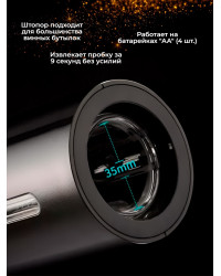 Набор для вина 4 в 1 Xiaomi Circle Joy Electric Wine opener GIFT SET