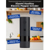 Мельница электрическая для специй Xiaomi HuoHou Electric Pepper Grinder (питание от батареек) чёрная