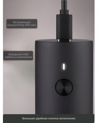 Мини-мельница для специй Xiaomi HuoHou Electric Mini Grinder Rechargable HU0280 с аккумулятором, черная