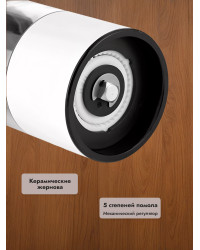 Мини-мельница для специй Xiaomi HuoHou Electric Mini Grinder Rechargable HU0281 RUS с аккумулятором, белая