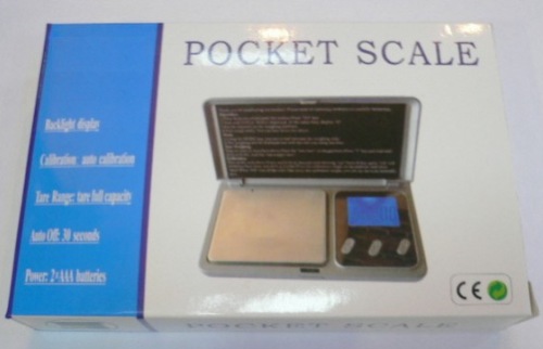 Упаковка весов "Digital scale 500"