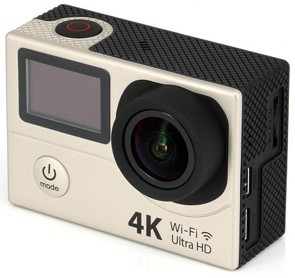 Бюджетная экшн-камера 4К и Wi-Fi "EKEN H3" позволит Вам записывать высококачественное видео в любых условиях эксплуатации