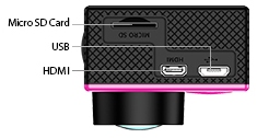 В разъем, отмеченный на фото как MicroSD Card, Вы можете установить флеш-карту объемом до 32 Гб