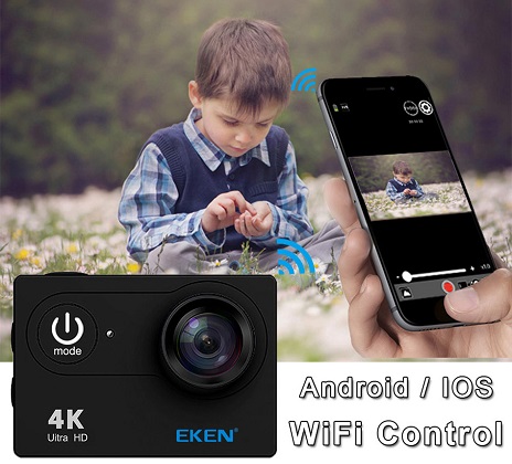 Встроенный Wi-Fi модуль обеспечивает камере возможность беспроводного соединения практически с любым мобильным устройством
