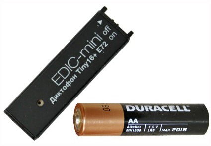Цифровой диктофон "Edic-mini Tiny16+ E72"