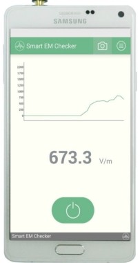 Для проведения измерений детектором ЭМИ "FEC-001" следует установить приложение