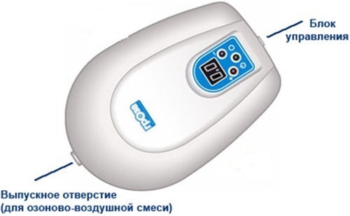 Озонатор "Гроза" имеет компактные размеры (чуть более 18 см в длину), стильный дизайн, надежную конструкцию и простое управление