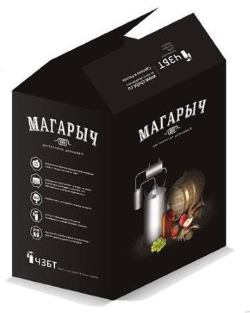 Самогонный аппарат "Магарыч Машковского-БКТ" упакован в подарочную картонную коробку