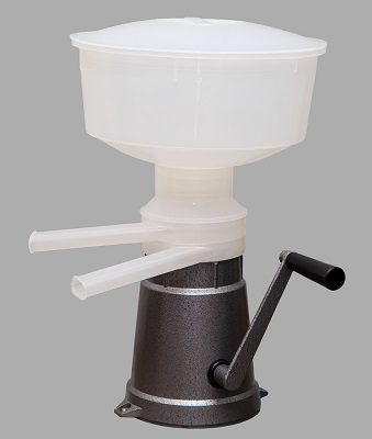Ручной сепаратор для молока "Пензмаш РЗ-ОПС" 50л/ч с алюминиевой станиной (нажмите на фото для увеличения)