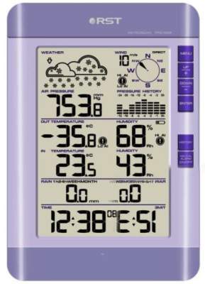 Профессиональная метеостанция RST 02929 "Meteoscan Pro 929" прекрасно смотрится дома и в офисе