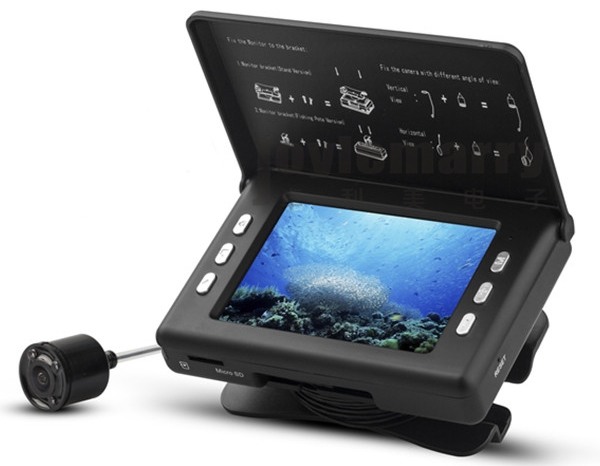 Видеокамера для рыбалки "SITITEK FishCam 350 DVR" может записывать видео на карту памяти