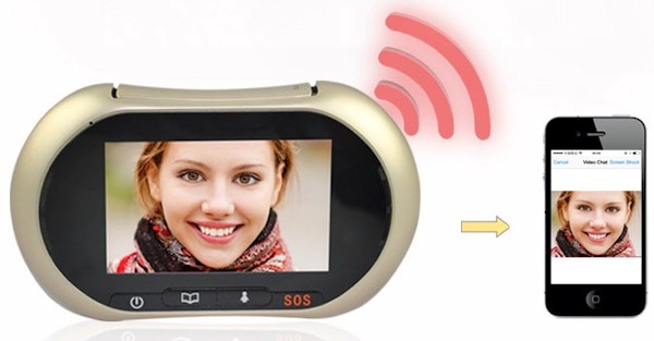 Видеоглазок "SITITEK i3" может через Wi-Fi соединяться с устройствами на iOS и Android