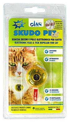 Ультразвуковой отпугиватель клещей и блох Skudo Pet Cat