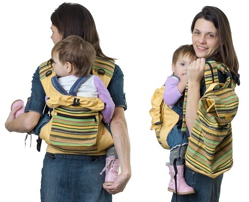 В слинг-рюкзаке "Уичоли" Вы можете расположить ребенка так, как это наиболее удобно в конкретный момент! (нажмите на фото для увеличения)